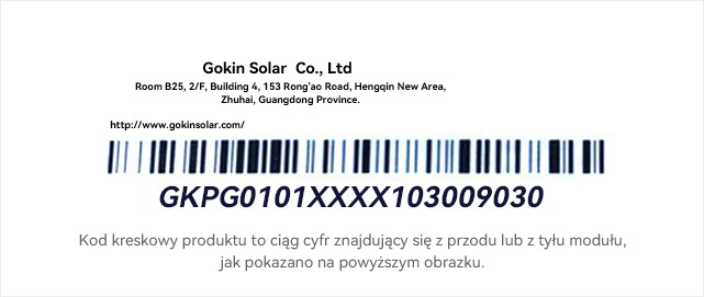 Weryfikacja autentyczno?ci modu?u s?onecznego Gokin Solar